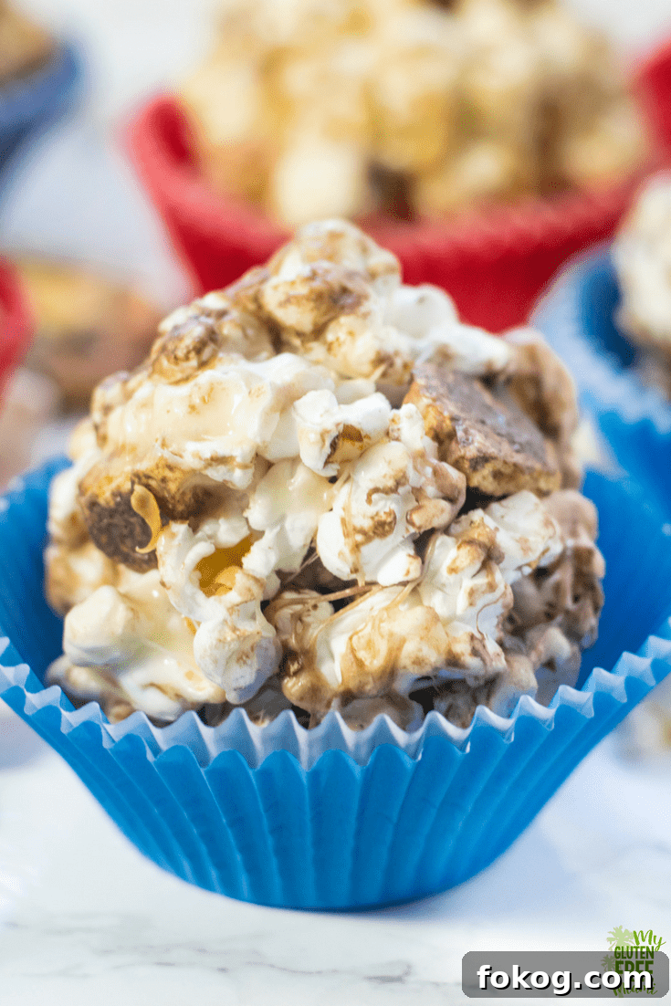 Gluten-Free Cookie Popcorn Balls Recipe — Crunchy Snack Idea 2 Cookie Popcorn Balls