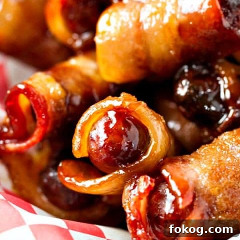 Bacon Wrapped Smokies