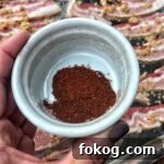 A cup of chili powder.