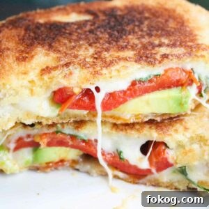 Gourmet Avocado and Bacon Grilled Cheese Sandwich Recipe 3 Avocado Bacon Gourmet Grilled Cheese Sandwich
