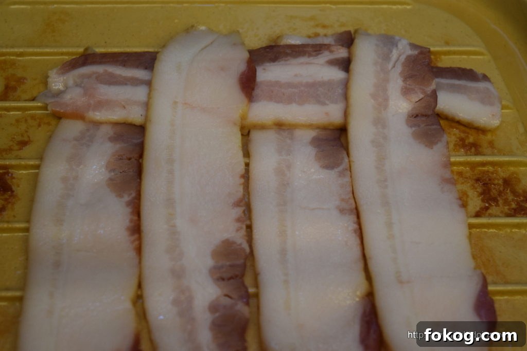 Crispy Bacon Squares: The Ultimate Burger Topping 6 Fold and add