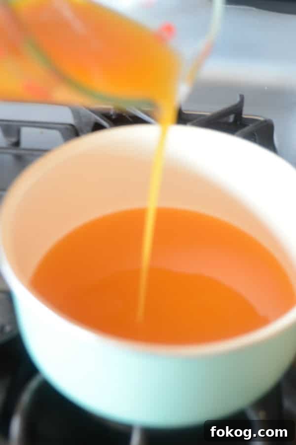Qamar al-Deen Apricot Pudding Recipe: Traditional Middle Eastern Dessert 5 A close up of a bowl of apricot juice