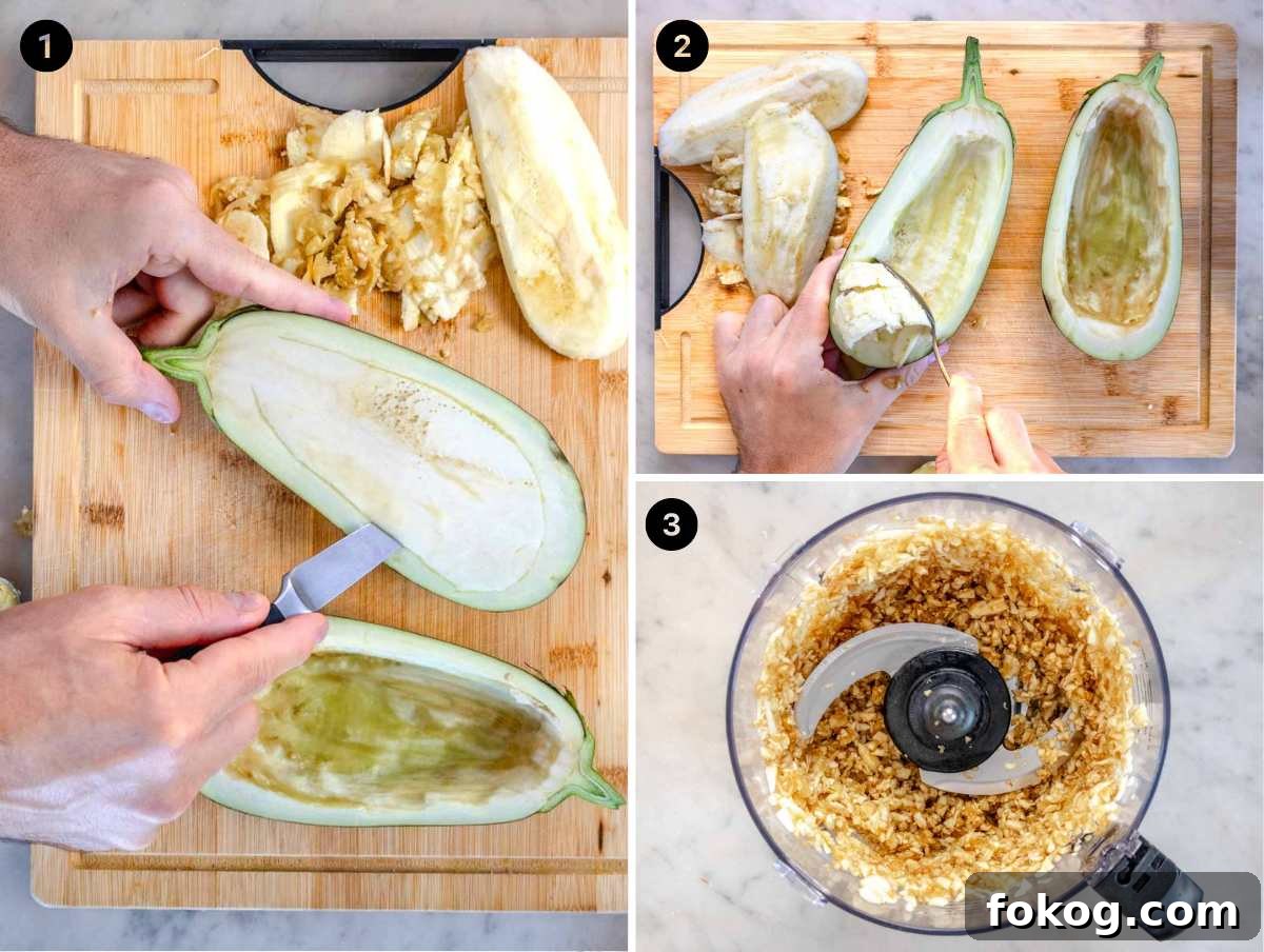 how to make eggplant boats