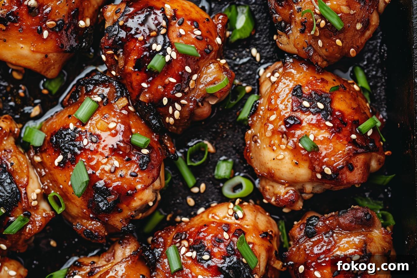 korean grilled chicken thighs
