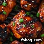grilled korean chicken thighs