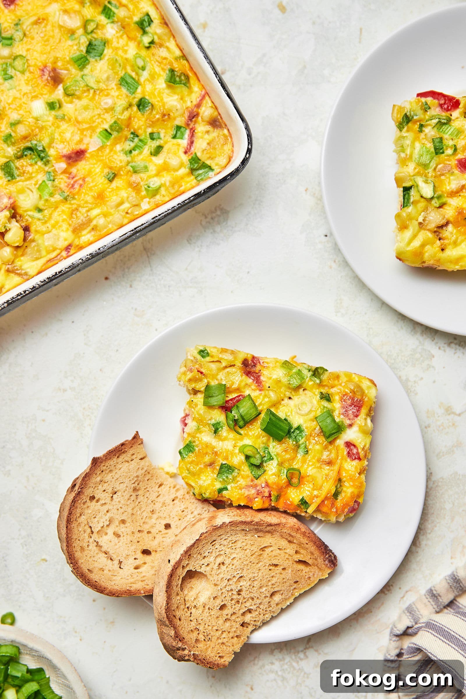 Cheesy Corn and Egg Casserole with Sharp Cheddar 3 corn and cheddar egg bake