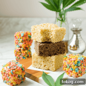 Cannabis Rice Krispie Treats
