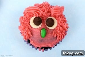 Adorable Owl Cupcake Recipe and Decorating Ideas 6 Owl Cupcakes are soft and fluffy chocolate cupcake decorated with a vanilla buttercream to look like gorgeous, googly eyed owls! Perfect for a birthday cake, party, get together or just for fun. #owlcupcakes #pinkowl