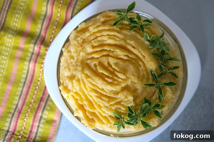 Creamy Low-Carb Rutabaga Purée 6 Low Carb Swede Purée