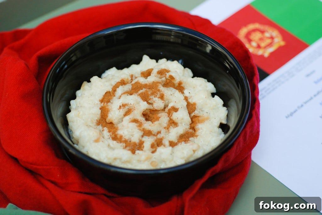 Afghan Rice Pudding