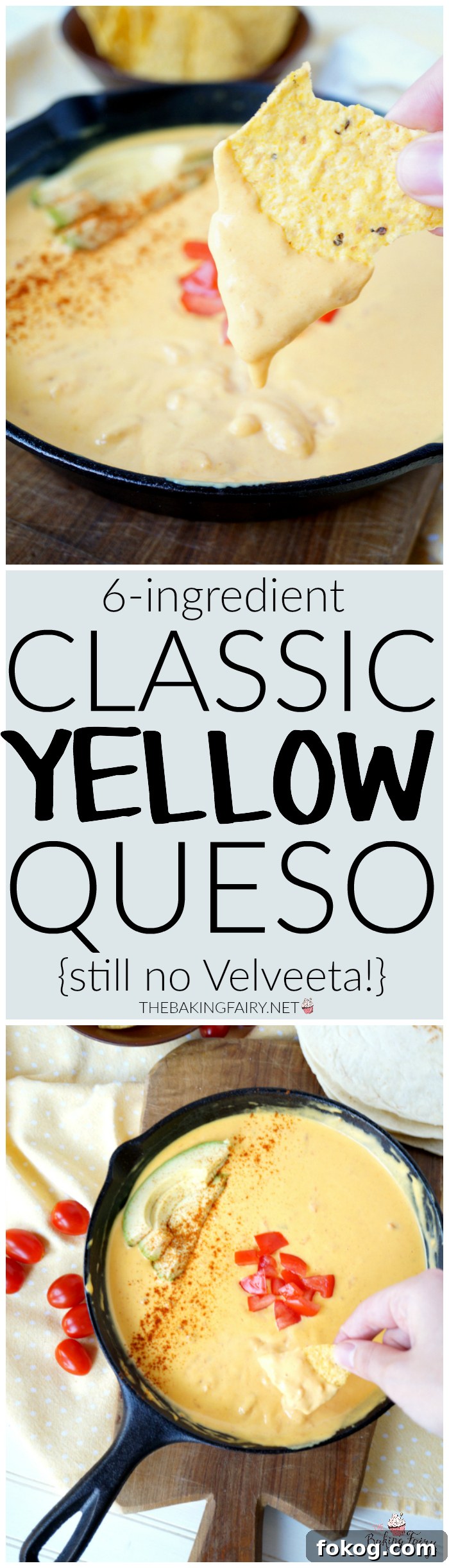 Traditional Yellow Queso Recipe with 6 Simple Ingredients 10 6-ingredient traditional yellow queso | The Baking Fairy