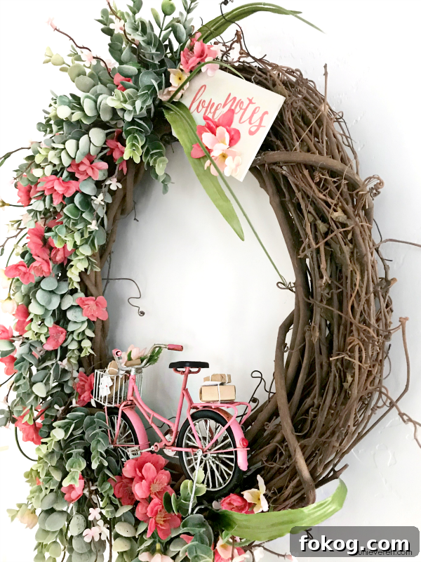 Personal DIY Valentine’s Day Gifts to Delight Loved Ones 2 Love Notes Wreath