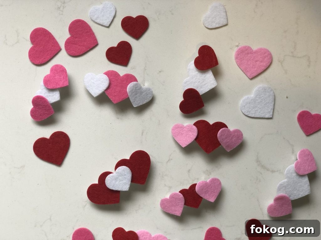 Personal DIY Valentine’s Day Gifts to Delight Loved Ones 10 Felt Heart Barrettes