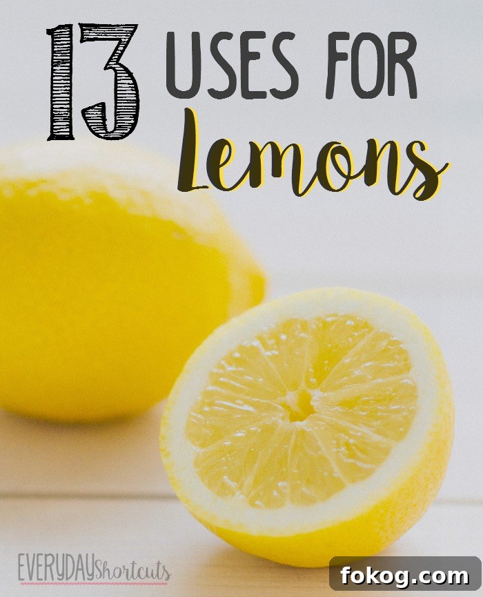 13 Surprising Uses for Lemons Around Your Home 2 uses for lemons