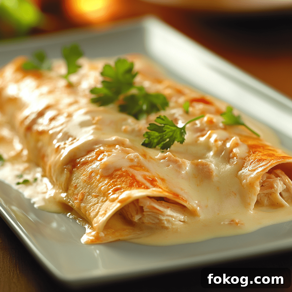 Creamy Chicken Enchiladas: Homemade Recipe for Tender, Cheesy Enchiladas 2 img 7333 1