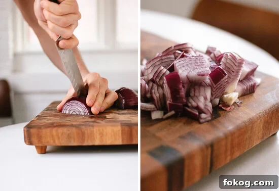 sliced red onion
