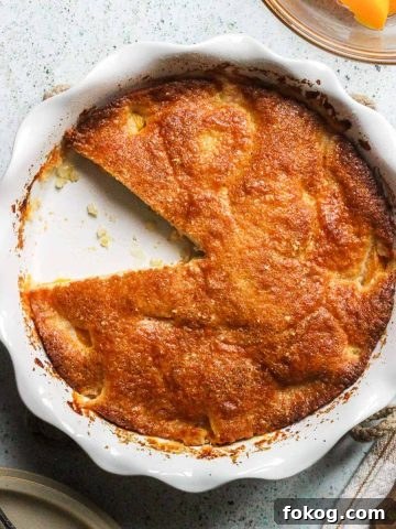 Homemade peach cobbler with canned peaches.