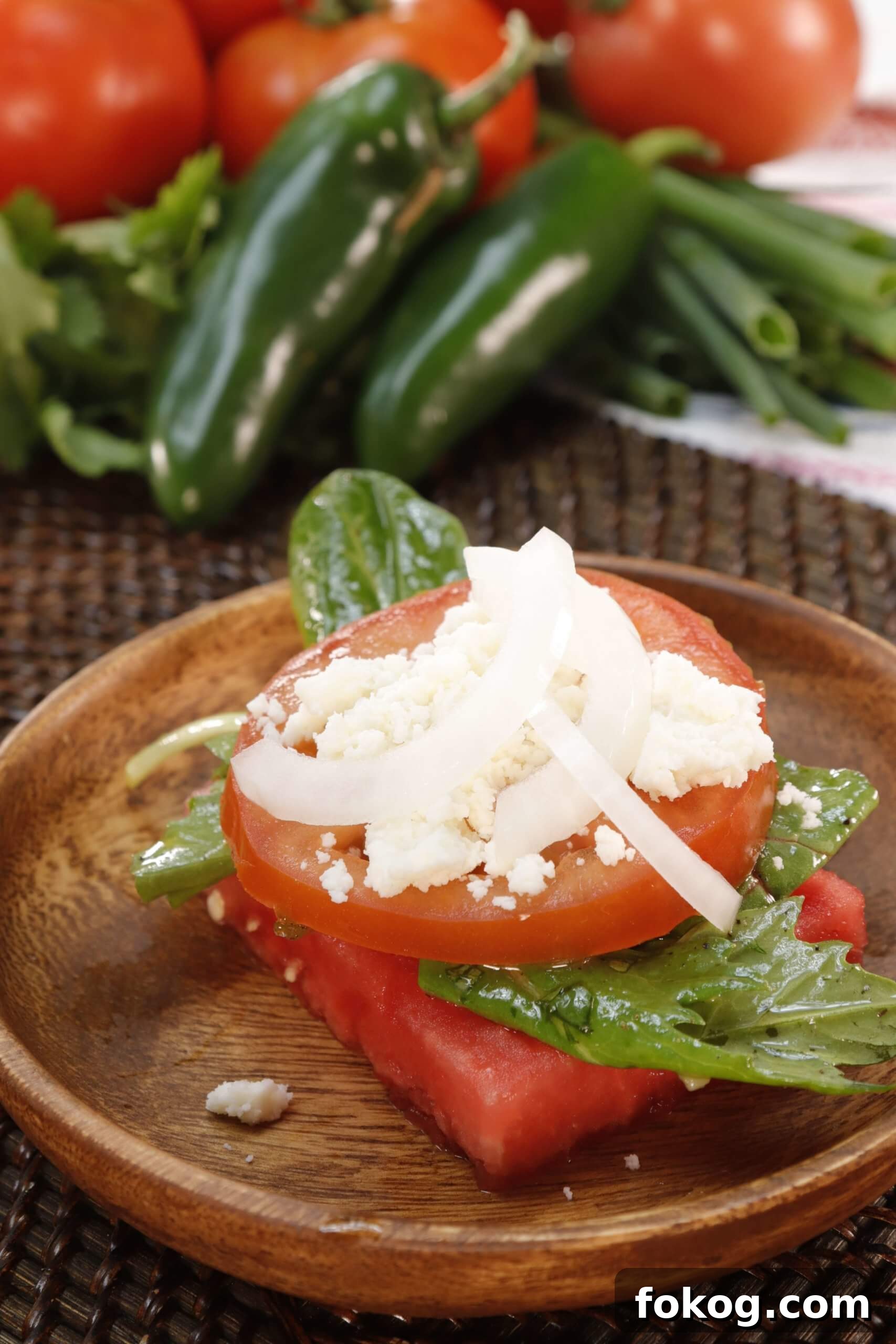 Watermelon Tomato Salad Watermelon Tomato Salad