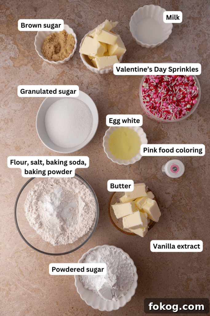 Ingredients on the counter