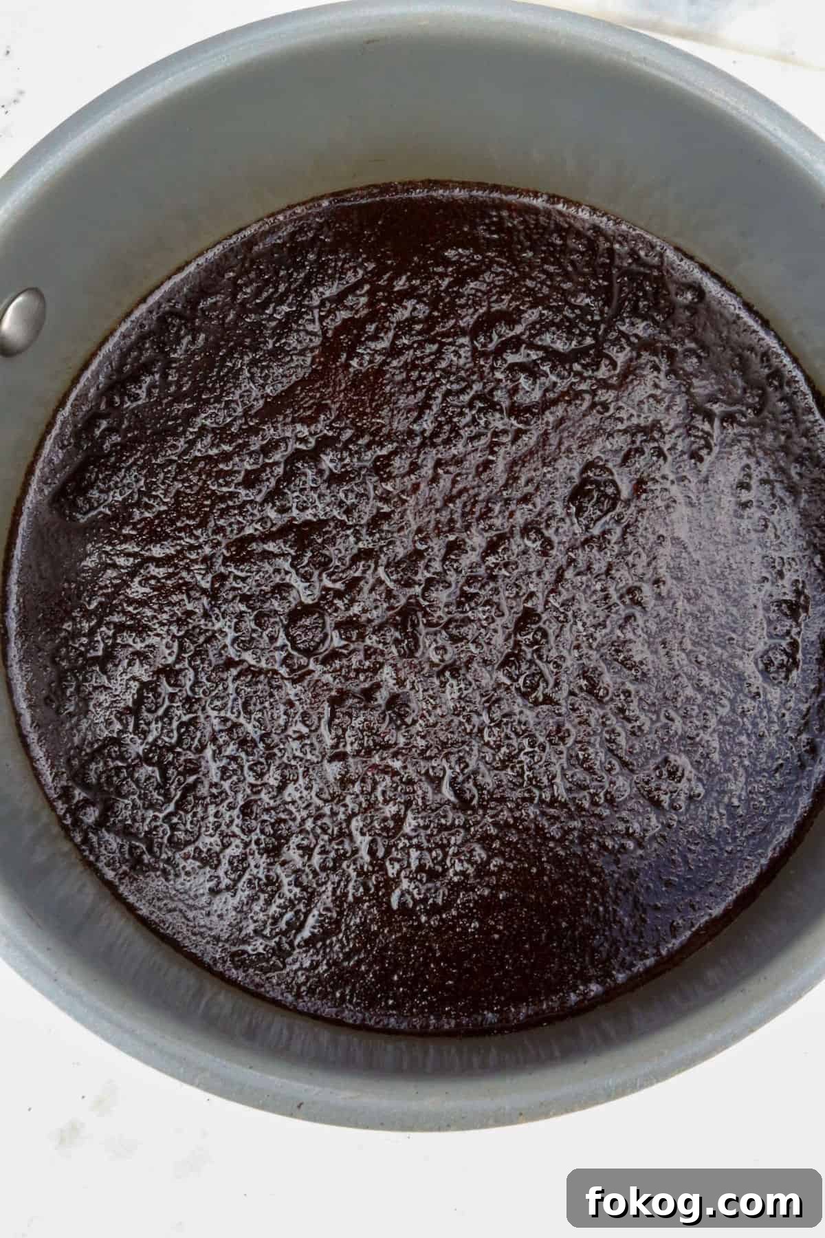 Small pot with coffee steeping