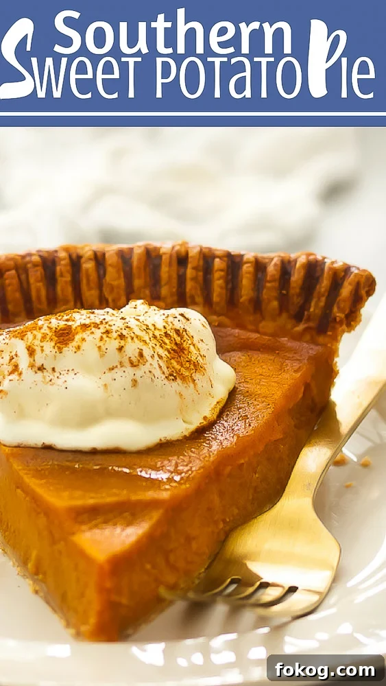Southern Sweet Potato Pie 