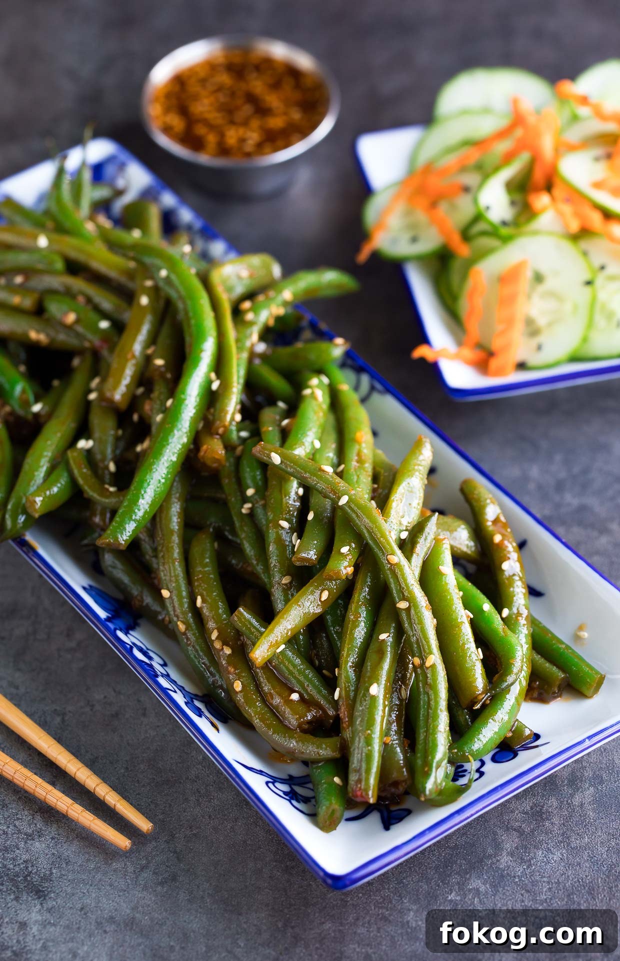 Sriracha Green Beans