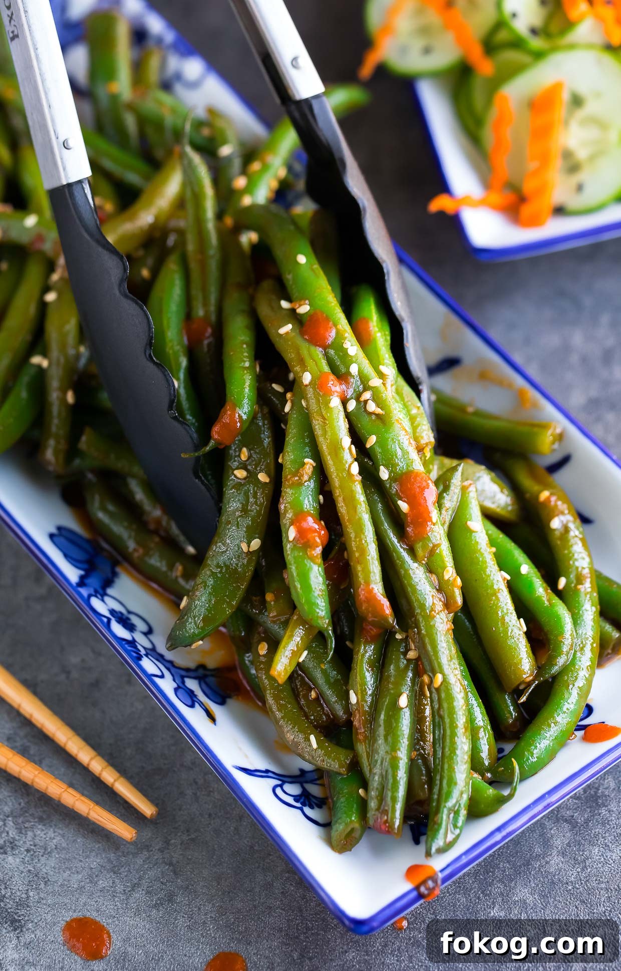 Spicy Sriracha Green Beans Recipe