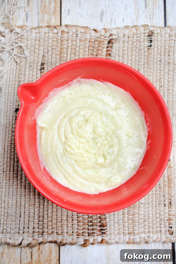 batter in a red bowl