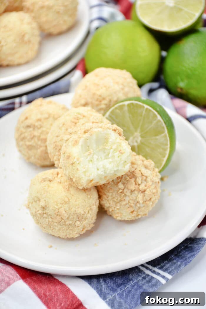 Key Lime Pie Truffles