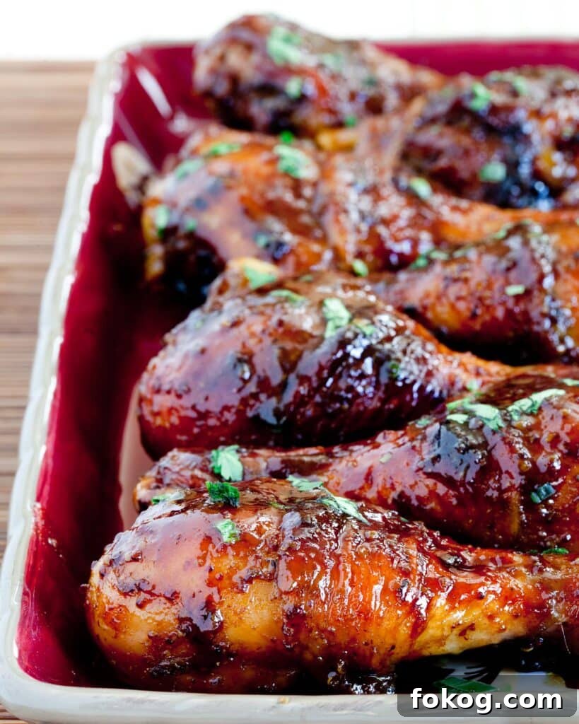 41 Juicy Chicken Drumstick Recipes You’ll Want Tonight 26 Saucy Baked Chicken Drumsticks
