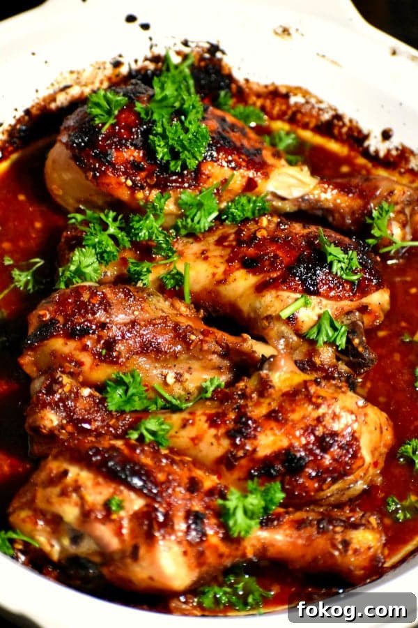 41 Juicy Chicken Drumstick Recipes You’ll Want Tonight 34 Baked Honey Mustard Chicken