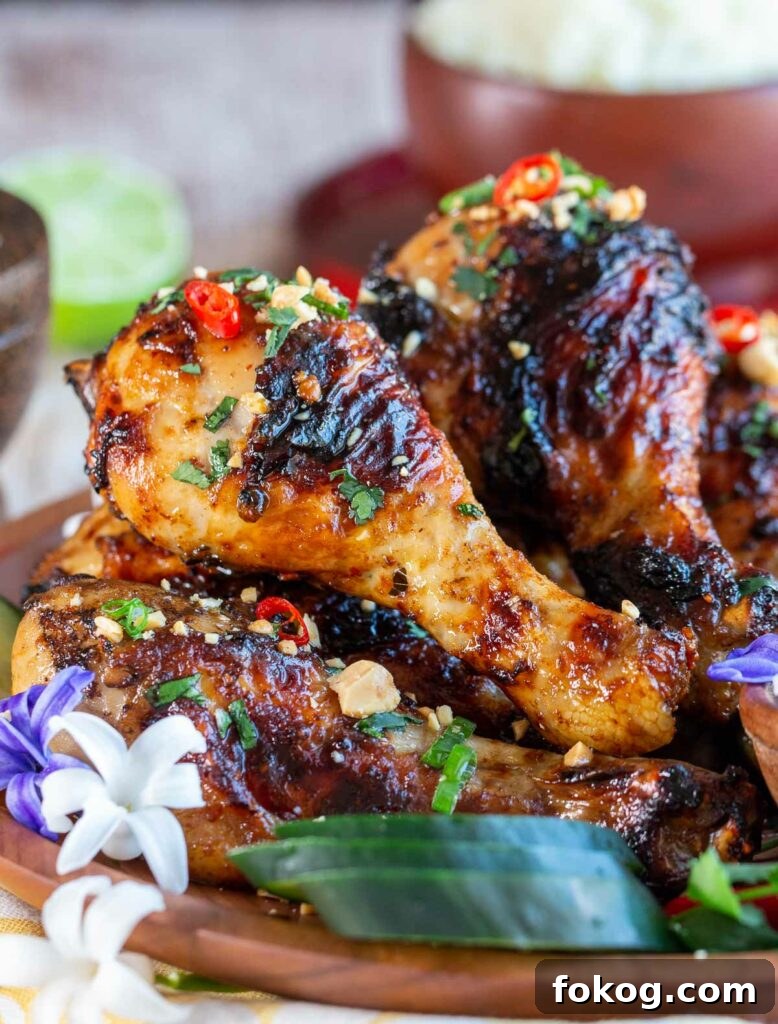41 Juicy Chicken Drumstick Recipes You’ll Want Tonight 36 Air Fryer Crispy Curry Chicken Legs