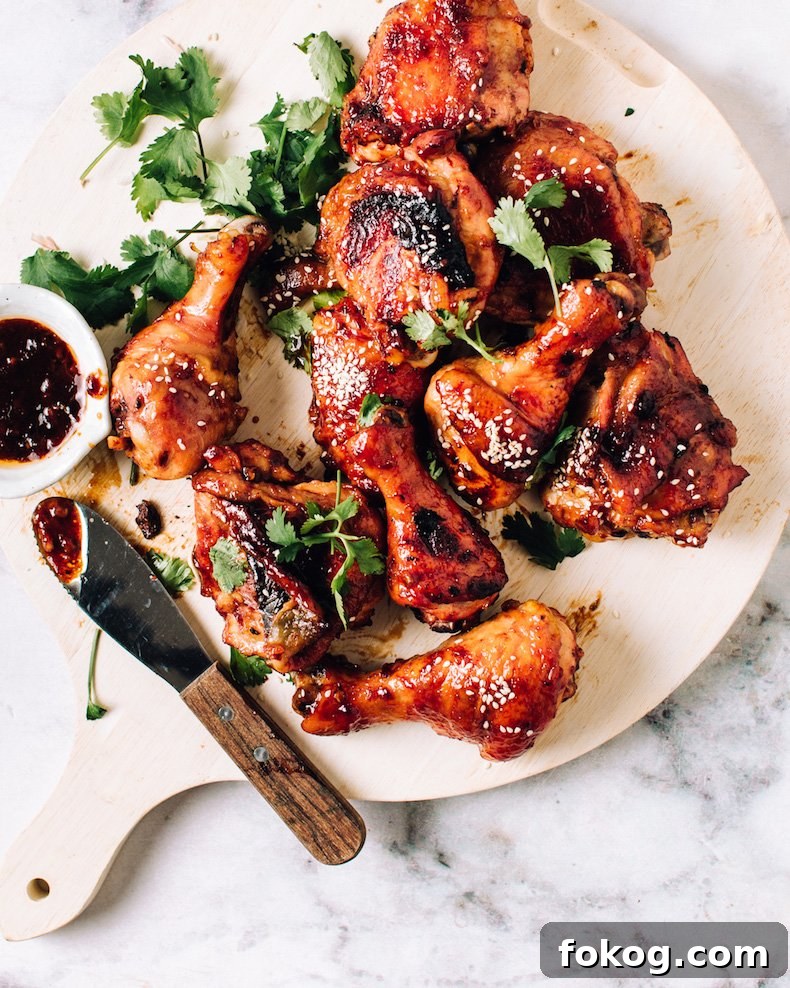 41 Juicy Chicken Drumstick Recipes You’ll Want Tonight 6 easy oven baked bbq chicken thighs