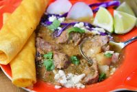 Chile Verde Pork Guisado Recipe