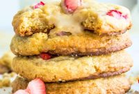 Strawberry Cheesecake Cookies with Gluten-Free Option