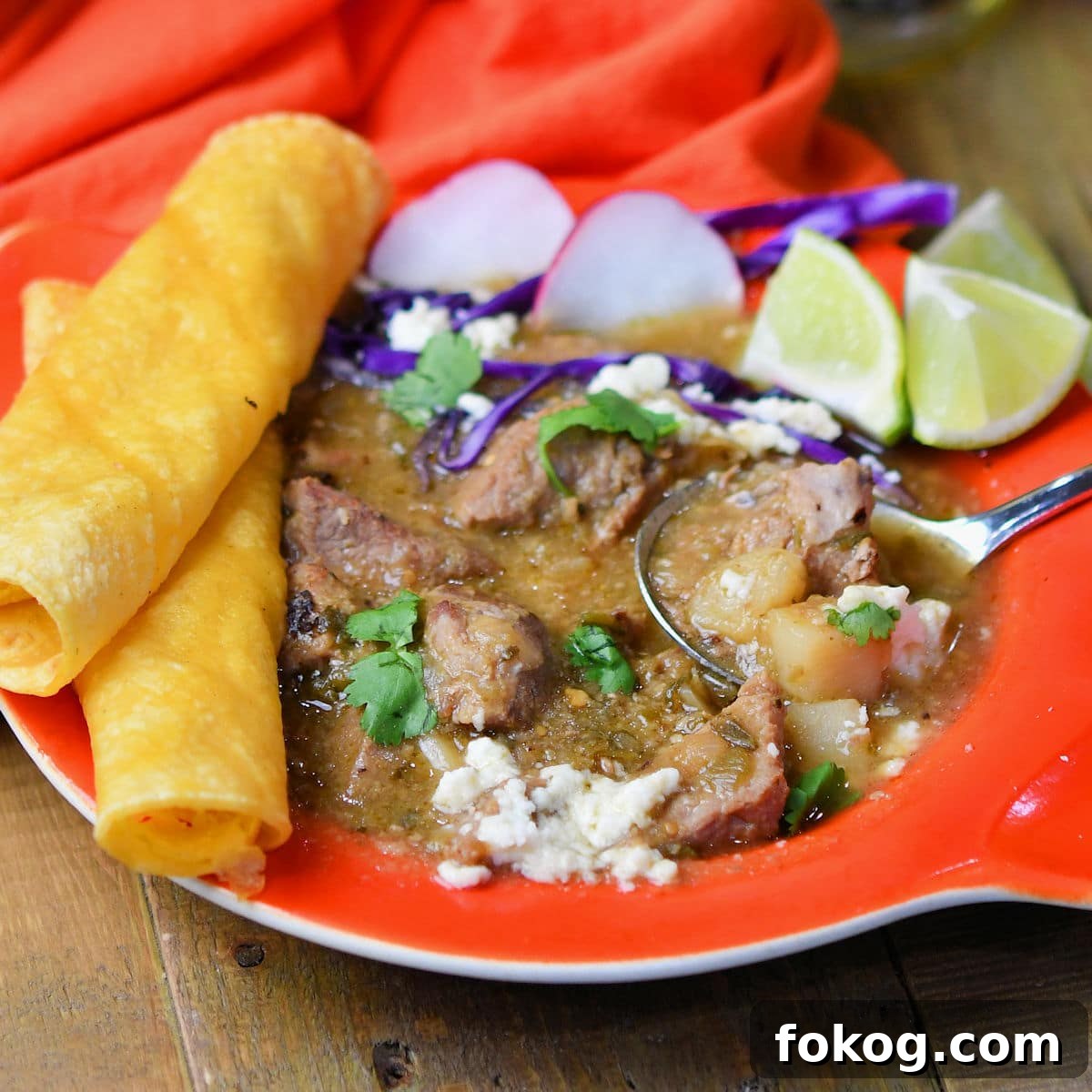 Chile Verde Pork Guisado Recipe 2 pork green chili Mexican pork stew by Christian Guzman