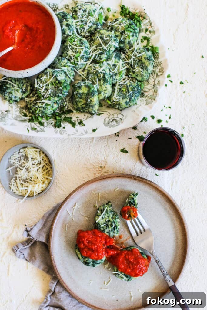 Recipe for Gnudi | Homemade Spinach + Ricotta Dumplings