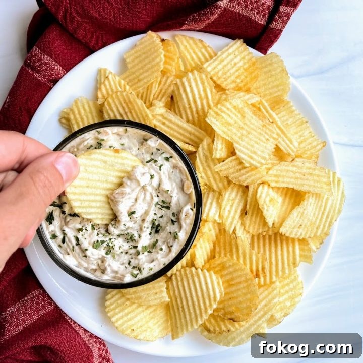 Homemade Gluten-Free Onion Dip