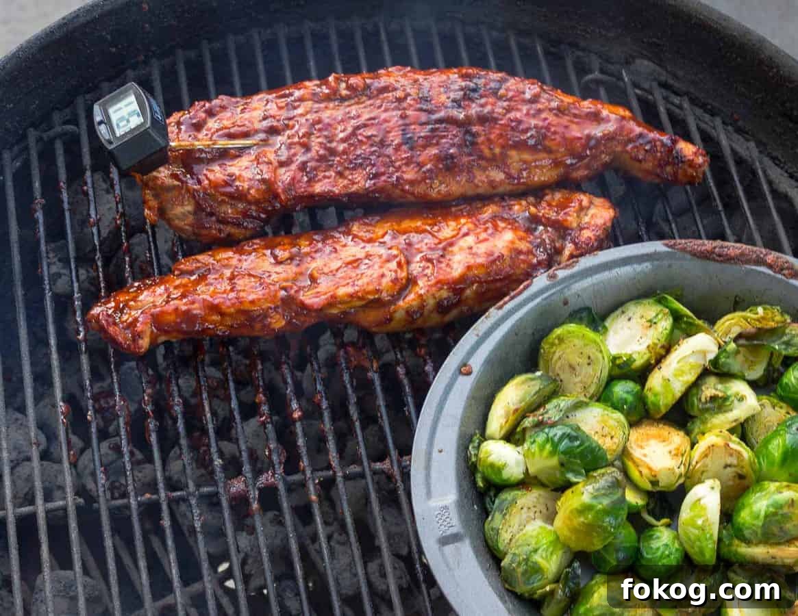 Grilled Sweet Chipotle Pork Tenderloin with Cilantro Lime Chimichurri | savorwithjennifer.com