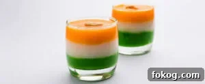 Tricolor Pudding