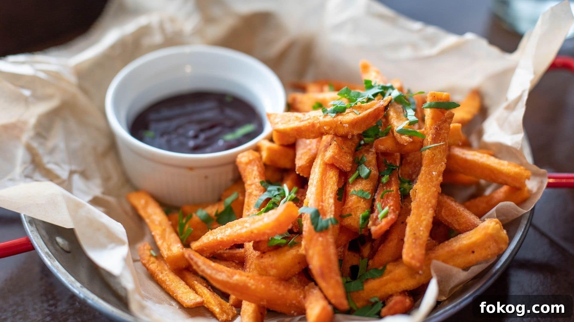 Air Fried Sweet Potato Fries