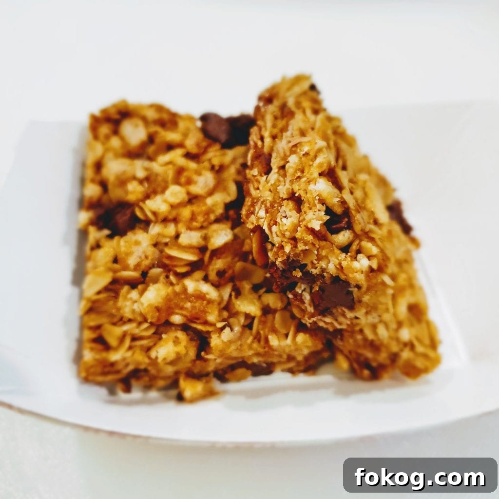 Quick No-Cook Summer Snacks to Beat the Heat 2 Chewy Granola Bar
