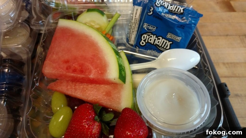 Quick No-Cook Summer Snacks to Beat the Heat 11 Yogurt Fruit Cruncher Bowl