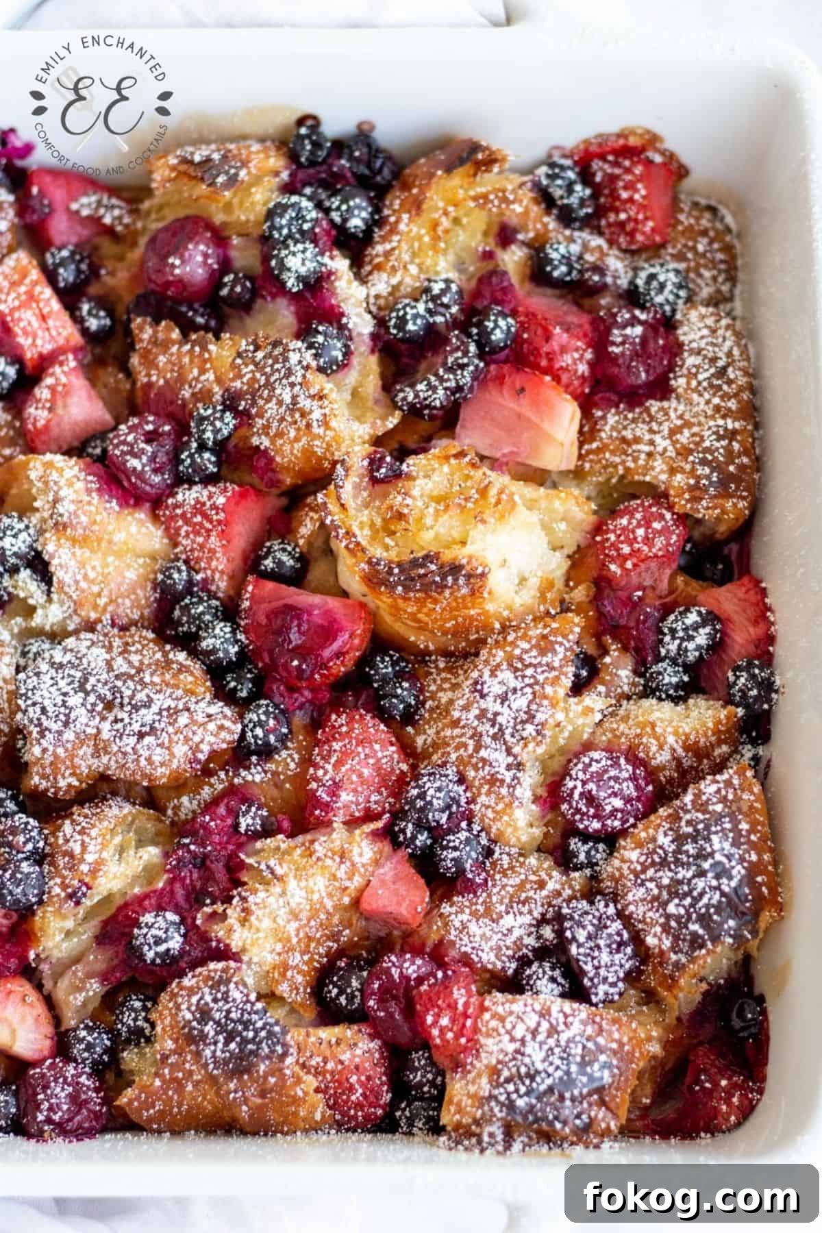 Berry Croissant Bake